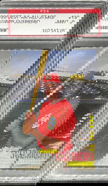 1996 Best AA All Stars #19 Vladimir Guerrero PSA 9