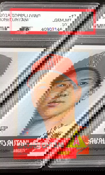 2018 Topps Living Shohei Ohtani PSA 10