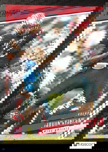 Javon Kinlaw '20 Prestige RC Blue Parallel Serial #152/299 SC Gamecocks SF 49ers