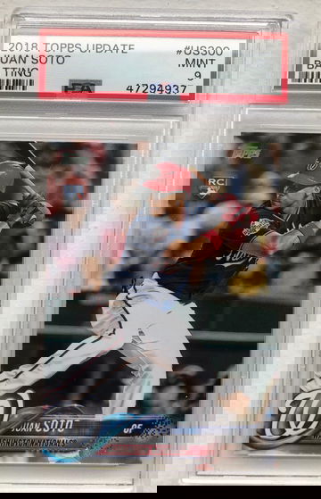 2018 Topps Update Juan Soto US300 300 PSA 9