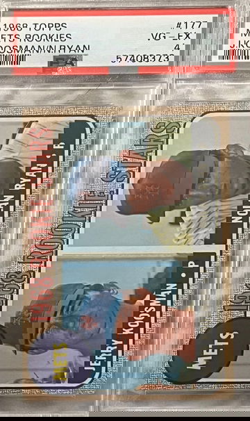 1968 Topps Nolan Ryan Rookie Card PSA 4