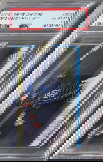 Fernando Tatis Jr. RC 2019 Topps Chrome #203 PSA 10