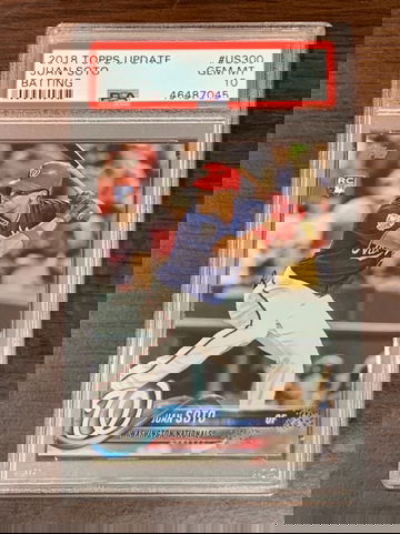 2018 Topps Update Juan Soto PSA 10