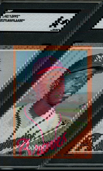 1962 Topps Hank Aaron #320 SGC A