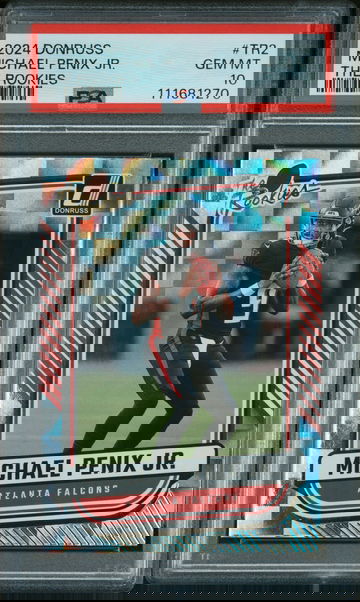 2024 Panini Donruss the Rookies Michael Penix Jr. #TR2 PSA 10