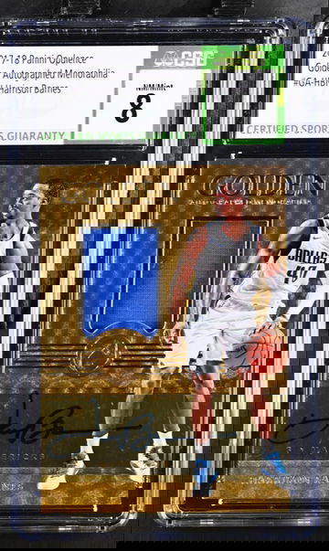 2017 HARRISON BARNES OPULENCE AUTO SWATCH 