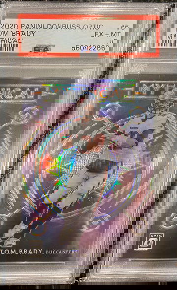 020 Optic Mythical TOM BRADY - Tampa Bay Buccaneers #MY-6 PSA 6 (POP 1)