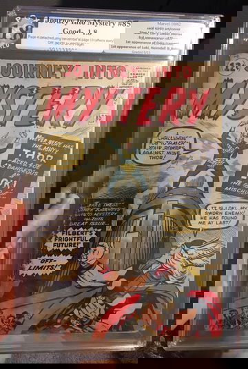 Journey into Mystery #85 PGX 1.8 1st Loki, 1st Odin, 1st Heimdall, 1st Asgard, 3rd Thor!