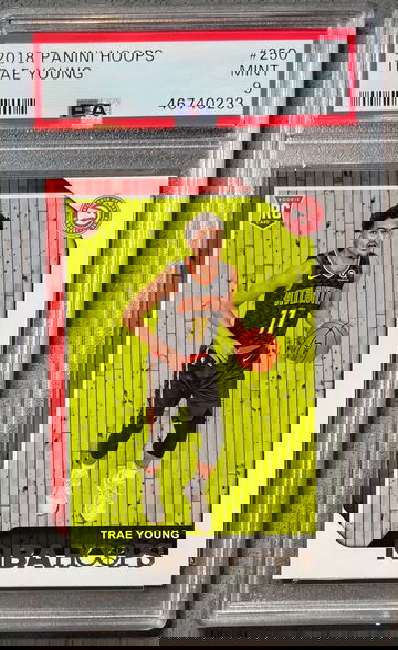 2018-19 Hoops Trae Young PSA 10