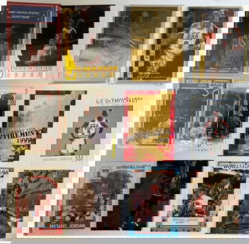 Michael Jordan Lot Gold Numbered 