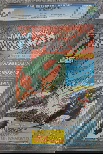 Amazing Spider-man #277 CGC 9.8 * White pages* 