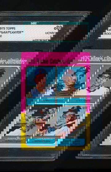 1975 Topps #620, Gary Carter RC SGC 6 EXMT