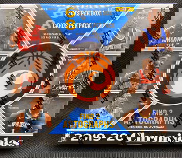 2019-20 Panini Chronicles NBA Basketball Factory Sealed Hobby Box