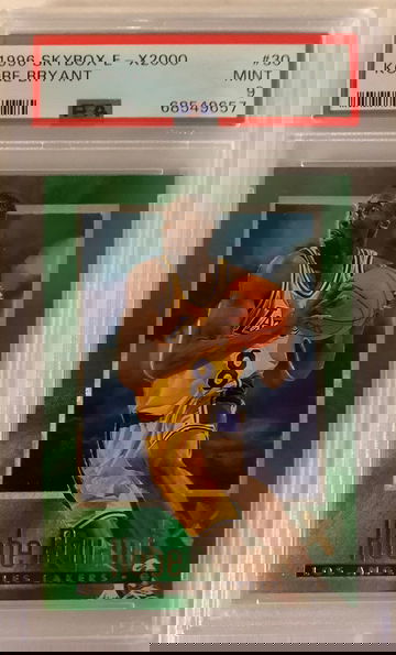 1996 Skybox EX-2000 Kobe Bryant Rookie PSA 9