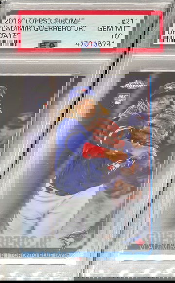 PSA 10 2019 Topps Chrome Vladimir Guerrero Jr Update #21