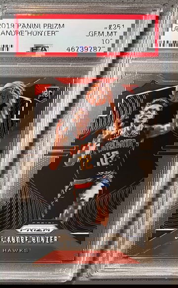 2019-20 Prizm De’Andre Hunter Base PSA 10