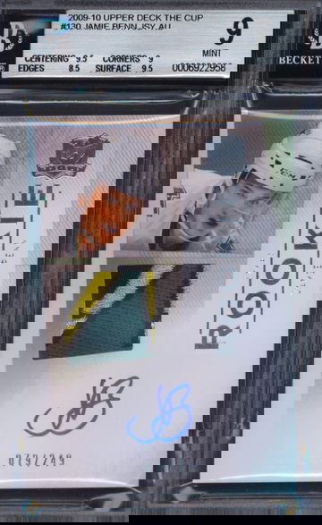 2009-10 The Cup #130 Jamie Benn Patch Auto Rookie /249