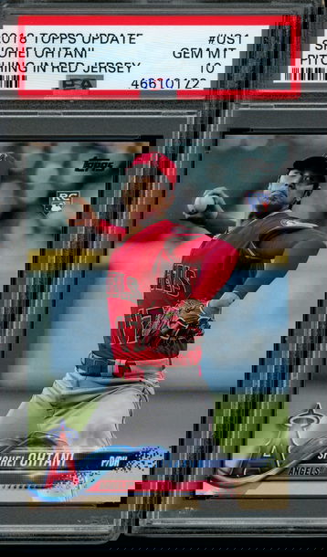 2018 Topps Update US1 Shohei Ohtani PSA 10 GEM MINT