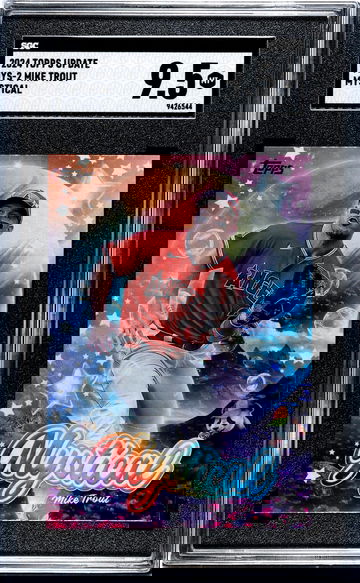 2024 Topps Update #MYS-2 Mike Trout Mystical SGC 9.5