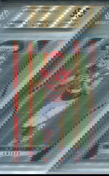 Mahomes Prizm Silver RC