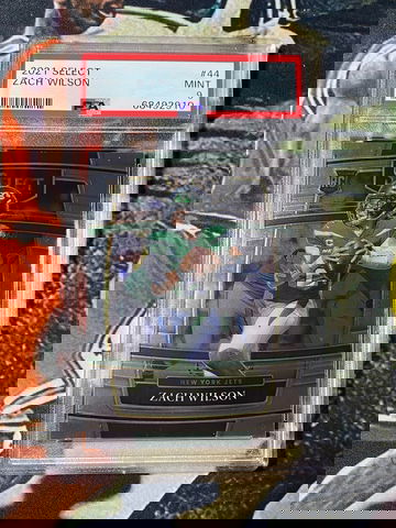2021 Select #44 Zach Wilson PSA 9 Rookie RC Concourse