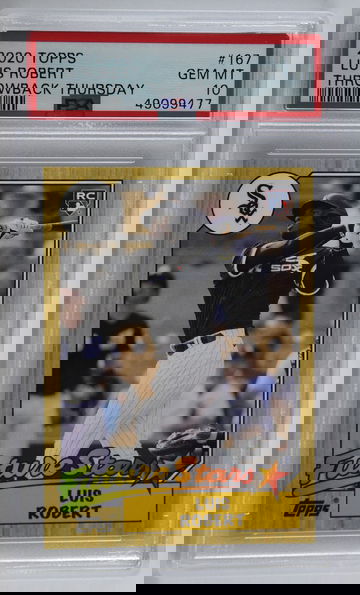 2020 Topps Luis Robert Throwback Thursday PSA 10 #167