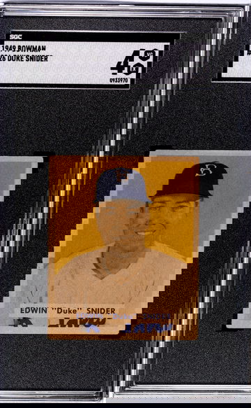 1949 Bowman Duke Snider RC SGC 4