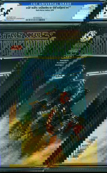 STAR WARS: SHADOWS OF THE EMPIRE #4, CGC 9.4 NM