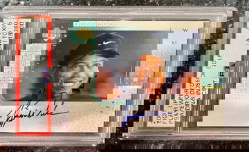 RARE 2001 TIGER WOODS ROOKIE RC AUTO UPPER DECK PLAYER'S INK #TW PSA 5 10 GEM! (POP 1)