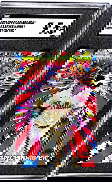 2025 Topps Celebration #PP-13 Bryce Harper Power Players SGC 9.5