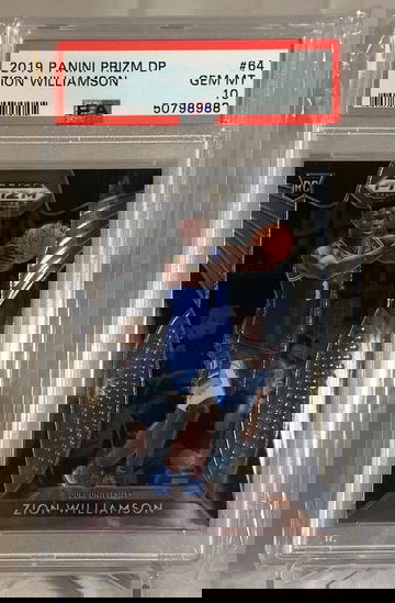 2019 Panini Prizm DP Zion Williamson PSA 10 #50798988