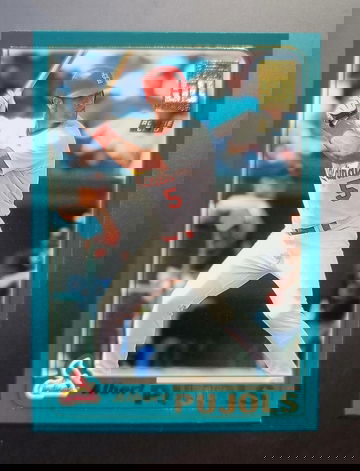 2001 Topps Traded Albert Pujols rc 