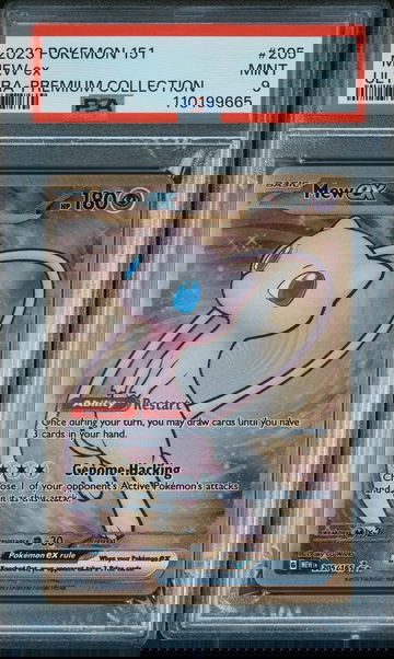 2023 Pokemon Scarlet and Violet 151 Ultra Premium Collection Mew Ex #205 PSA 9