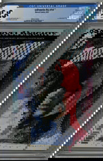 Daredevil v2 19 CGC 9.8 Marvel Knights vol. 2 David Mack cover