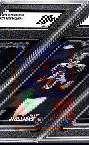 2024 Topps Chrome #202 Caleb Williams SGC 10