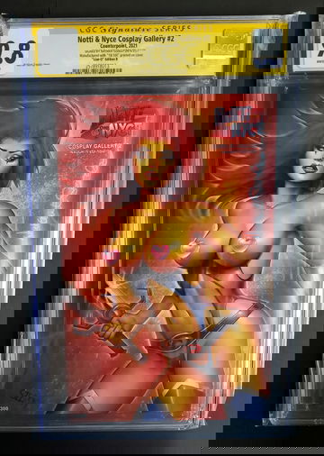 Notti & Nyce Cosplay Gallery #2 CGC/SS 9.8 ThunderCats Liono Variant Signed by Nate Szerdy 18/300 HTF