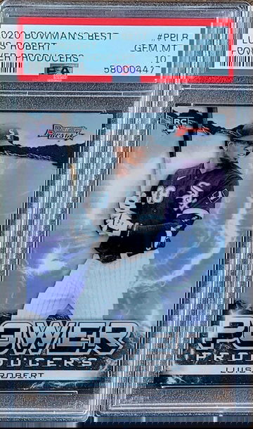 2020 LUIS ROBERT Bowman's Best Power Producers REFRACTOR PSA 10 Rookie RC #PPLR