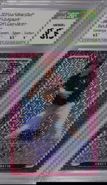 Casey Martin 2020 Leaf Metal Pink Mojo /5 CSG8.5/10 Near Mint