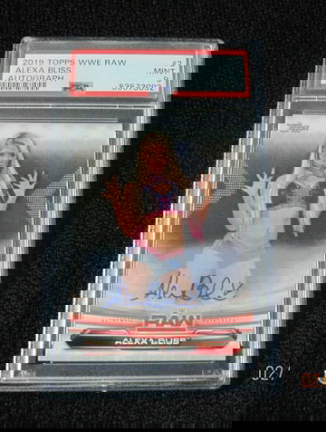 2019 TOPPS WWE RAW ALEXA BLISS AUTHENTIC AUTOGRAPH PSA-10