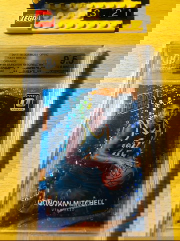 Optic Orange RC Donovan Mitchell Rare 9.5