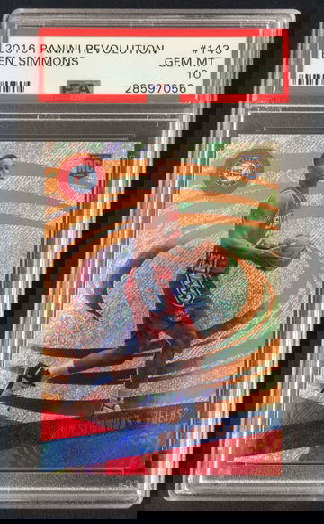 2016-17 Panini Revolution Ben Simmons Rookie Card #143 PSA 10 GEM MINT