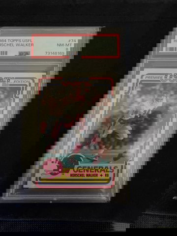 1984 Topps USFL Herschel Walker XRC