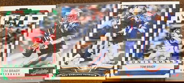 Tom Brady 3 Card Lot