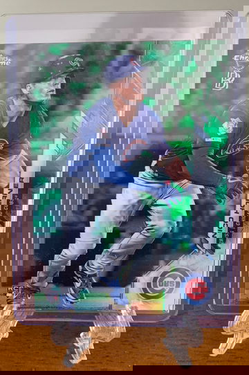 2020 Topps Chrome Ben Baller Nico Hoerner Green Refractor RC /99