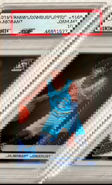 2019 Panini Donruss Optic Ja Morant #168 PSA 10 