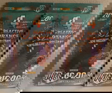 2019-20 Panini Mosaic Lot of (2) Sealed Hanger Basketball