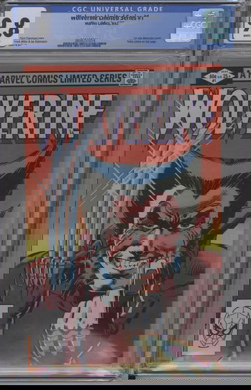 Wolverine 1982 Limited Series 1-4 CGC 9.8 (WHITE PAGES)