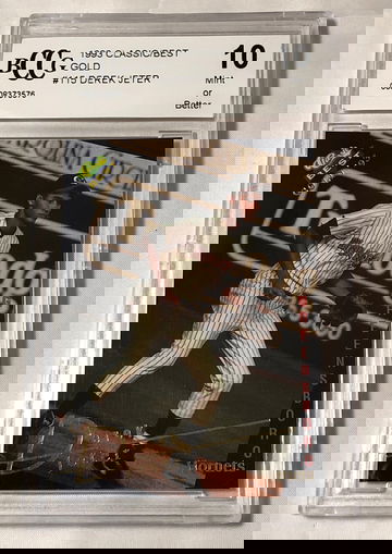 1993 CLASSIC/DEST “GOLD “ #115 DEREK JETER MINT 10