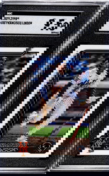 2025 Topps #350 Francisco Lindor SGC 9.5