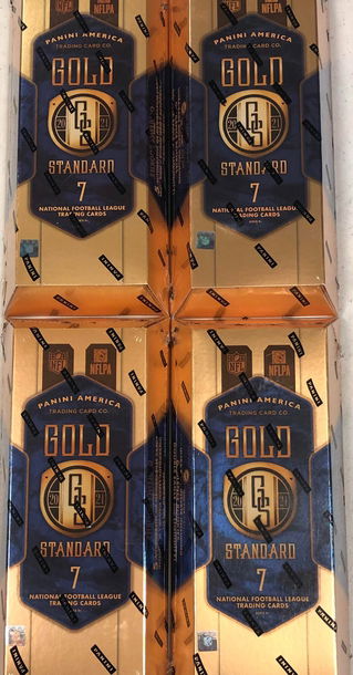 4X 2021 PANINI GOLD STANDARD FOOTBALL HOBBY BOX - SUPPORT YOUR LOCAL CARD SHOP!